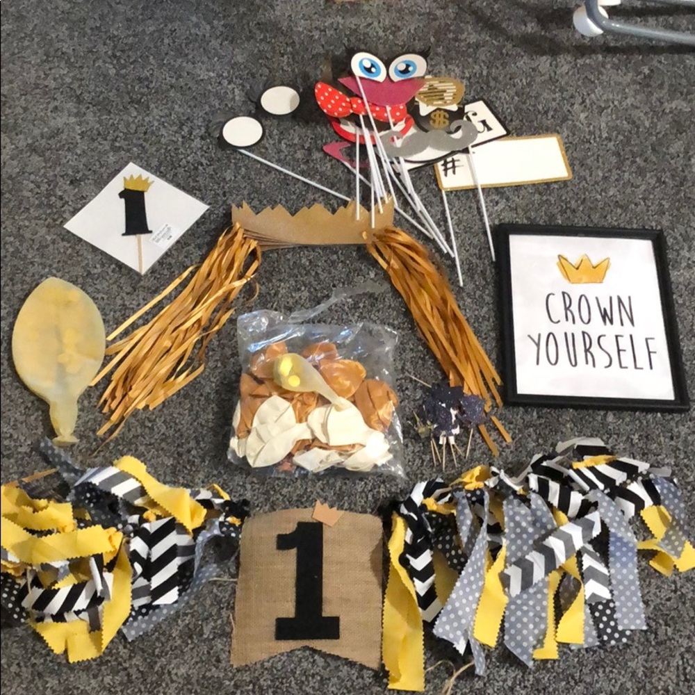 “where the wild things are” theme party decors